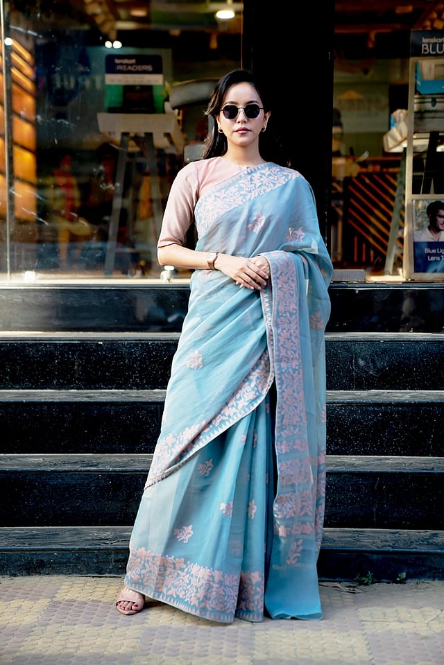 Sari from Revival, the latest edit from Nupi by Potsangbam Susma Shija