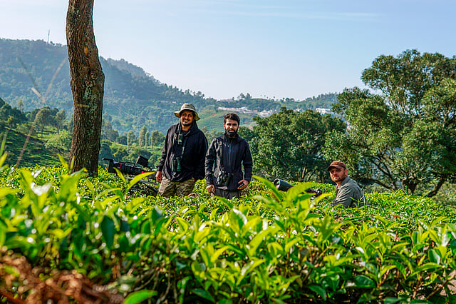 Behind The Scenes Still from Nilgiris: A Shared Wilderness by Sandesh Kadur