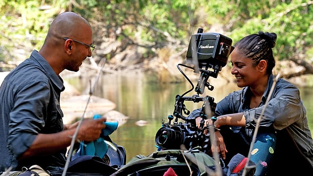 Behind The Scenes Still from Nilgiris: A Shared Wilderness by Sandesh Kadur