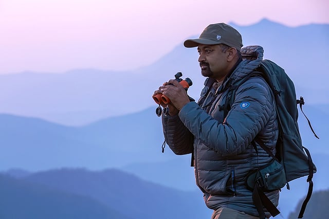 Behind The Scenes Still from Nilgiris: A Shared Wilderness by Sandesh Kadur