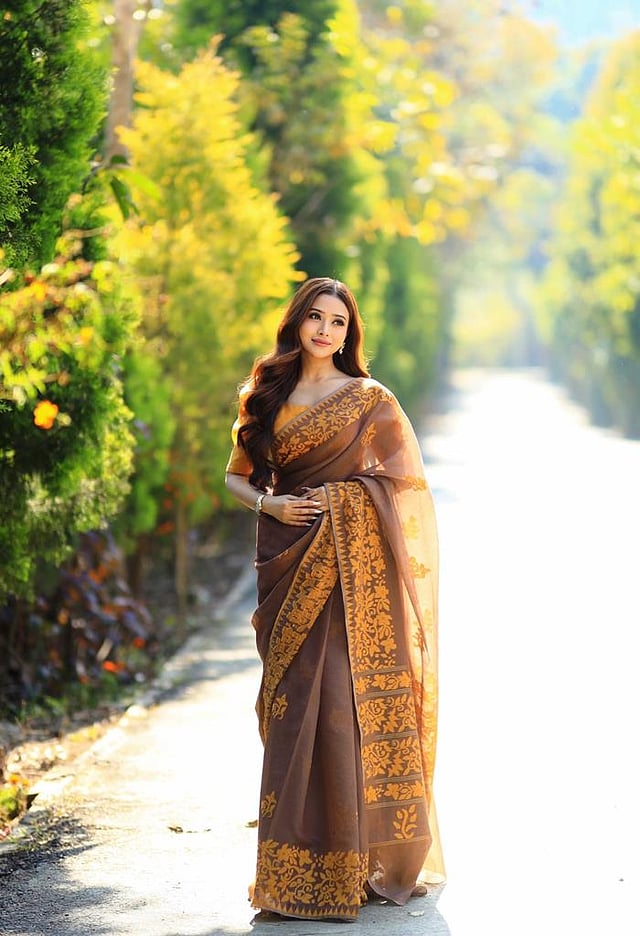 Sari from Revival, the latest edit from Nupi by Potsangbam Susma Shija