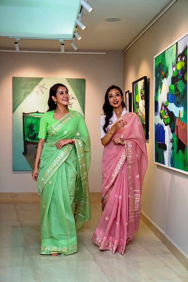 Saris from Revival, the latest edit from Nupi by Potsangbam Susma Shija