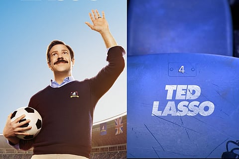 In frame: Jason Sudekis as Ted Lasso