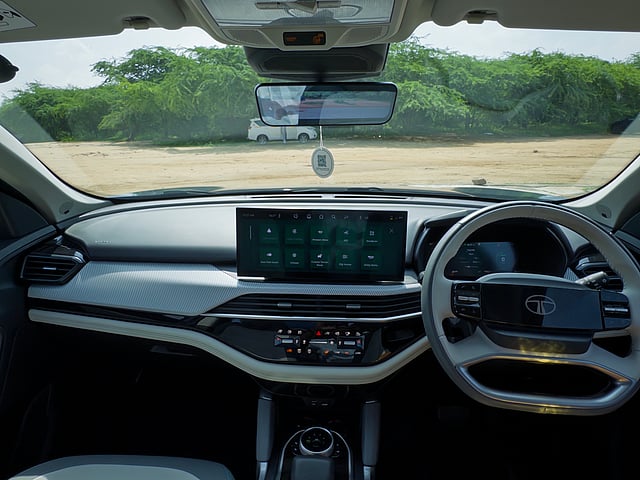 Interiors of the Harrier.ev
