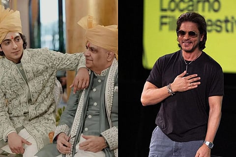 When Ahaan Panday's father came to SRK’s rescue