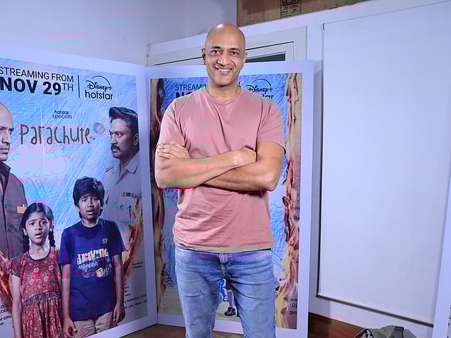 Kishore during the promotions of Parachute
