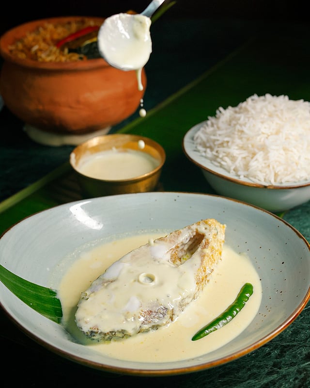 Available across all outlets of Gondhoraj- Flavours of Bengal is this hilsa festival 