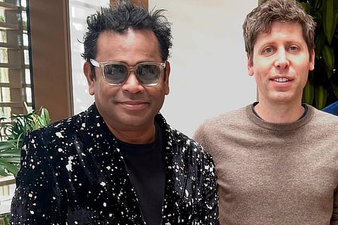 AR Rahman and Sam Altman unite over AI and music’s future