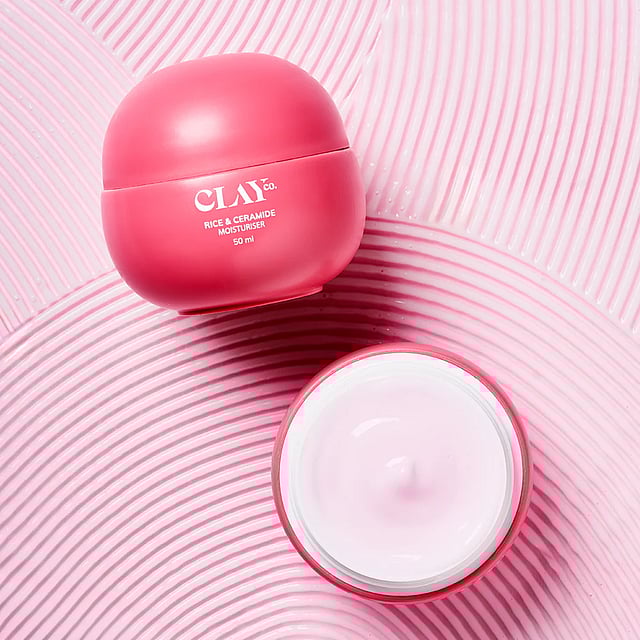 ClayCo's  Hydrating Rice & Ceramide Moisturiser with Exosomes