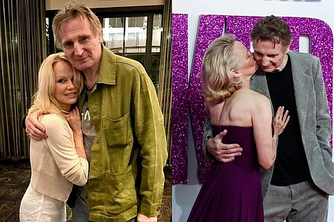 Pamela Anderson and Liam Neeson spark dating rumor