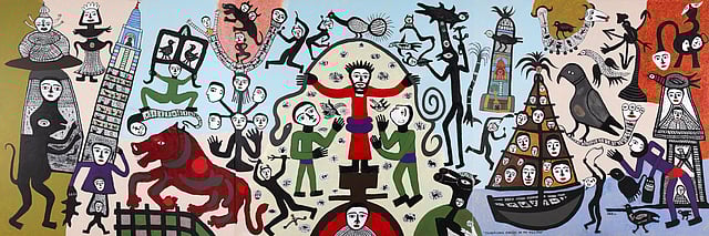 Madhvi Parekh carved an artistic realm for herself between folk and modernism