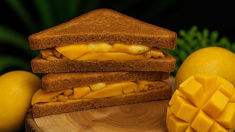 Mango menu at The Yellow Straw
