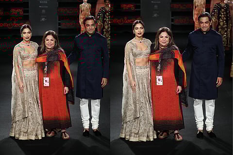In pics: Ritu Kumar showcases her couture edit 'Threads of Time: Reimagined' at India Couture Week 2025
