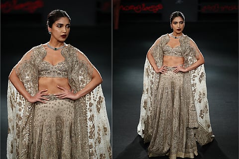 In pics: Ritu Kumar showcases her couture edit 'Threads of Time: Reimagined' at India Couture Week 2025