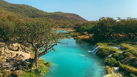 Do you know that Salalah has the unique ability to change its territorial features during monsoon?
