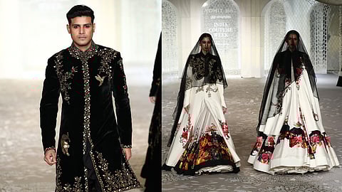 KASH-GUL showcases pieces in chanderi, matka silk and velvet