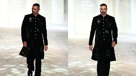 Arjun Rampal took the runway as the showstopper for Rohit Bal, embodying the spirit of a bond woven over decades