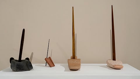 Nagji Patel's works are on display in New Delhi 