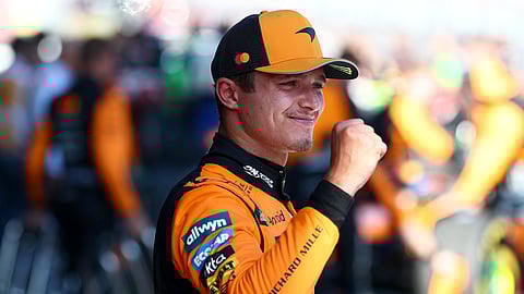 Lando Norris's F1 Hungarian GP gamble pays off in a stunning McLaren 1-2