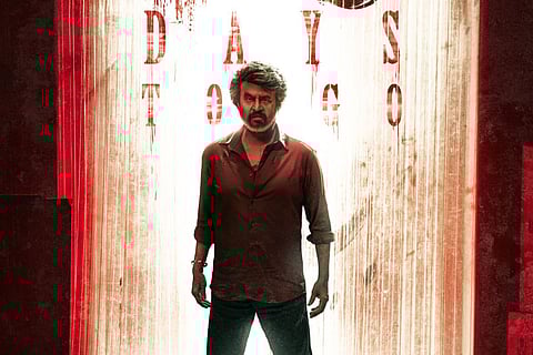 Rajinikanth on Coolie's poster