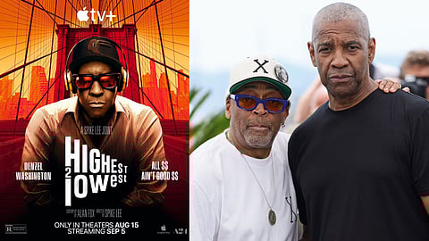 Director Spike Lee and actor-director Denzel Washington collaborate for the first time in Highest 2 Lowest since 2006 