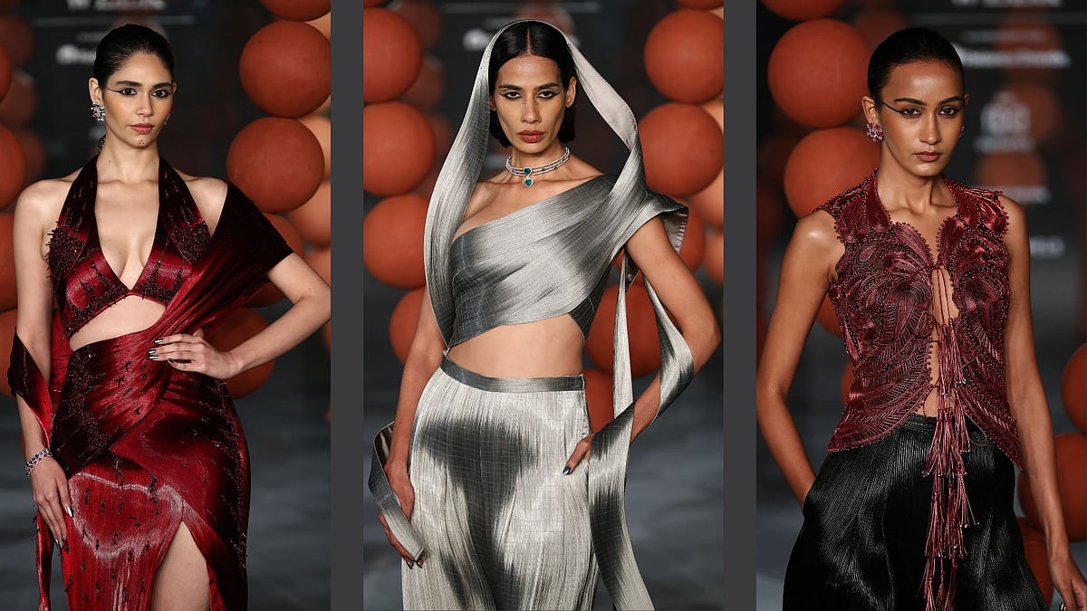Oxynn by Rimzim Dadu blends tribal memory with metal couture