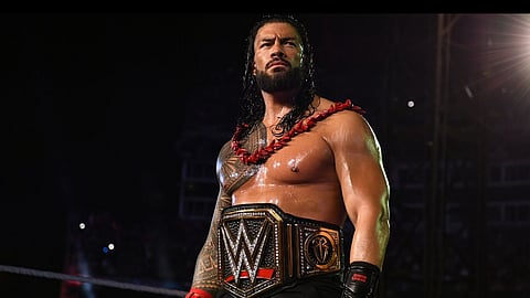 WWE's Roman Reigns makes a comeback for the Clash in Paris
