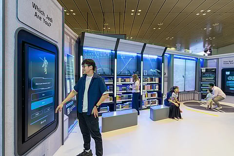 Changi Airport hosts a Star Wars Pop-Up Library for the film's 30th anniversary
