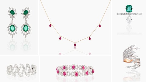 Emeralds, rubies, and diamonds reimagined for the modern woman