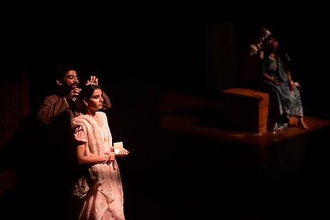 A still from the play