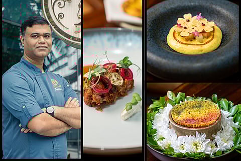 Chef Sarfaraz Ahmed how his dishes are literally re-imagined and not tasted and copied!