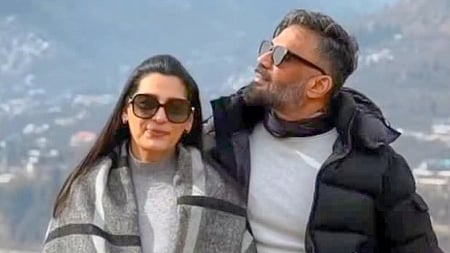 Suniel Shetty wishes wife Mana on her 60th birthday with a beautiful video