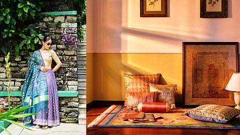 A sari edit and a home décor edit are in the offing from Aadyam Handwoven
