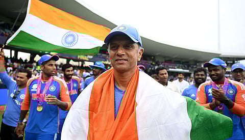 Rahul Dravid discusses cricket in a recent podcast 