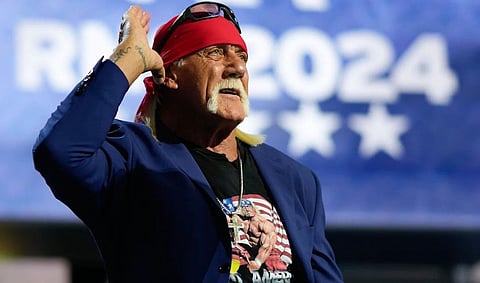 Brooke Hogan ‘at peace’ with being left out of her father Hulk Hogan’s will