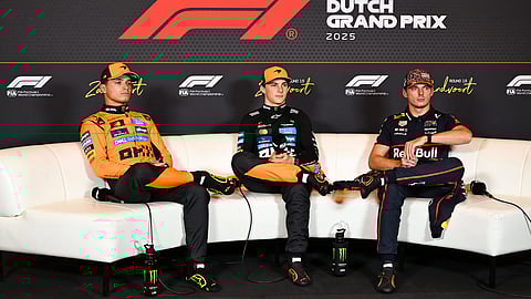 McLaren locks out the front row in qualifying for the Dutch Grand Prix 2025