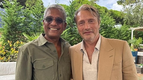 Adil Hussain meets Mads Mikkelsen at Venice Film Festival 2025