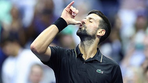 Novak Djokovic serves up his K-pop side