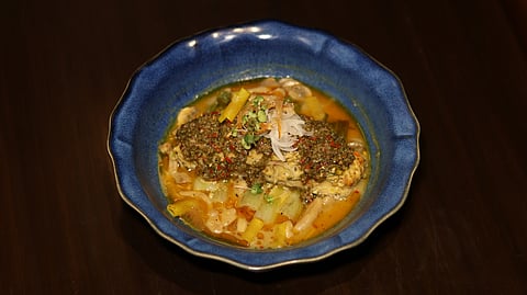 Peshawari Tangri, Hasrat-e-Husn, Kolkata Gosht Dum Biryani, Veg and Cheese Bomb (Clockwise)