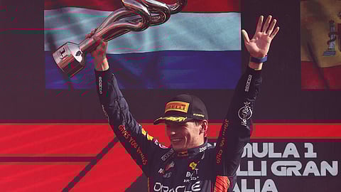 Max Verstappen takes a historic win at Monza, breaking Schumacher's record!