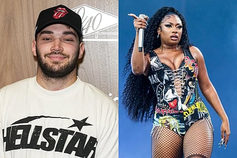Megan Thee Stallion serves Adin Ross legal papers via mariachi band