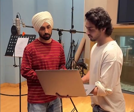 Shah Rukh Khan hopes son Aryan Khan ‘didn’t trouble’ Diljit Dosanjh during Tenu Ki Pata recording