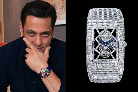  Salman Khan wore one of the most expensive limited-edition diamond watches