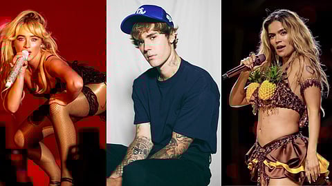 Sabrina Carpenter, Justin Bieber and Karol G will headline Coachella 2026