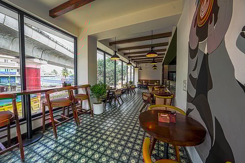 A section of Marroni Bistro