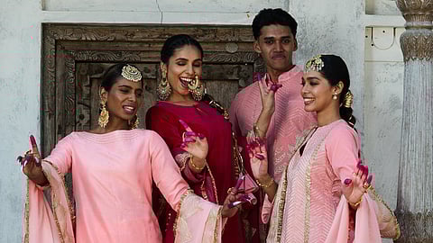 Monk and Mei’s festive edit blends Punjabi spirit with Rajasthani craft