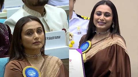Rani Mukerji’s heartfelt style statement at National Film Awards steals spotlight