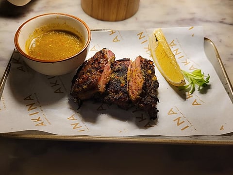 Love Aburi salmon sushi & miso cappuccino pecans?  Try this Asian diner in Hyderabad's Hitec City