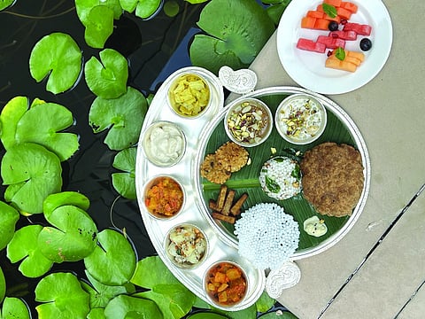 Celebrate Navratri with a wholesome Sattvik thali in Hyderabad 