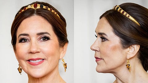 Queen Mary flaunts rare Danish Royal tiara from the 1800s